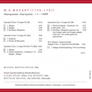 Mozarts Flötenquartette
